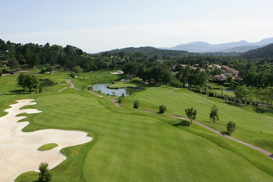 Bird's eye view, Golfcourse