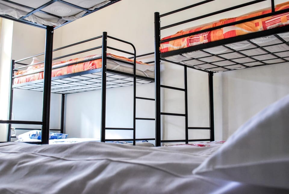 Photo of the whole room, bunk bed