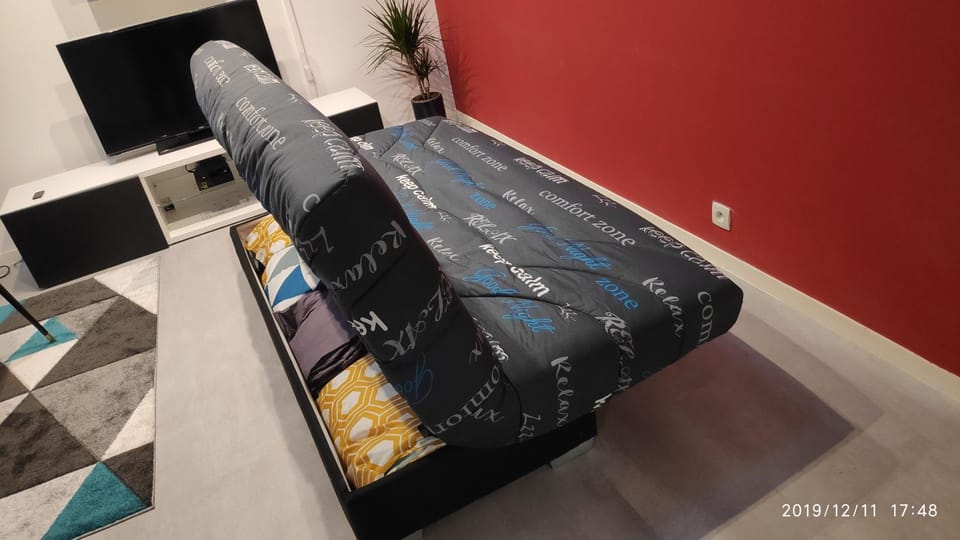 Communal lounge/ TV room, Bed, TV and multimedia, Living room, Seating area