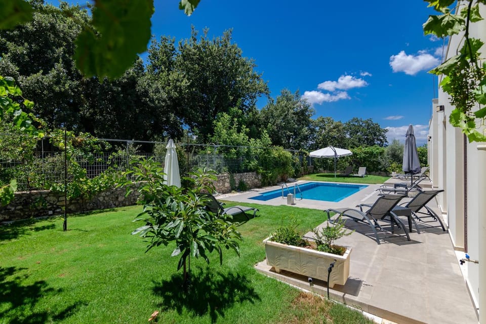 Patio, Garden, Pool view, Swimming pool, sunbed