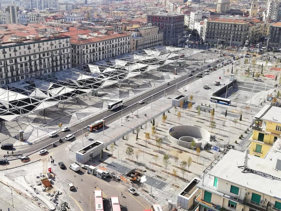 Bird's eye view, City view, Street view