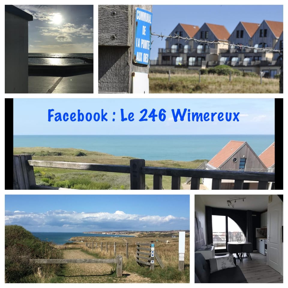 Le 246 - Duplex face à la mer pour 4 personnes, Wifi, TV full Sat, Parking Apartment in Wimereux