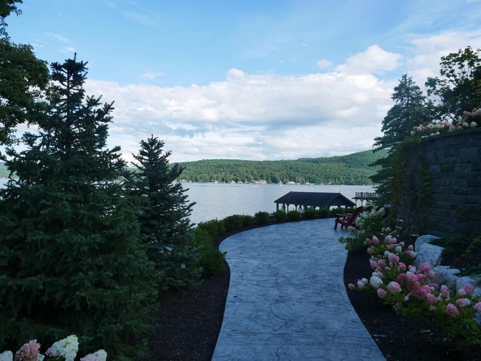 Patio, Balcony/Terrace, Lake view