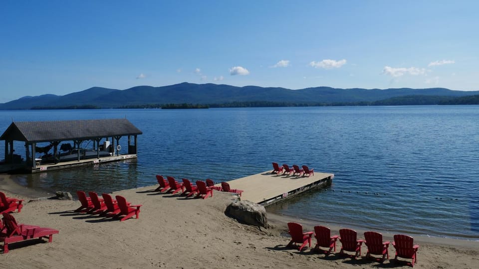 Beach, Lake view