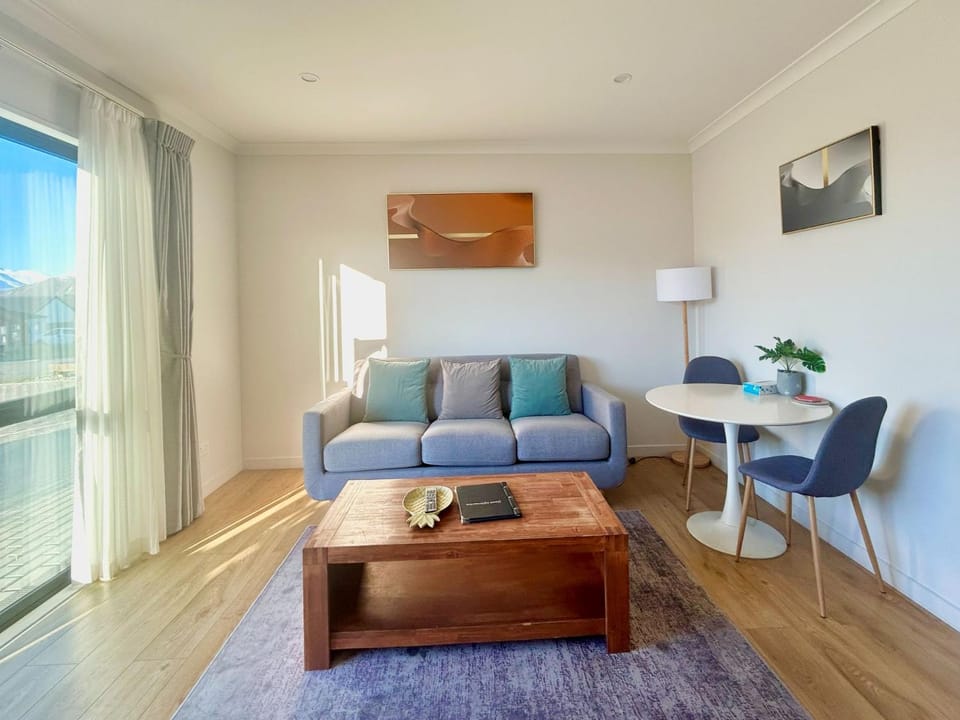 Living room, kitchen