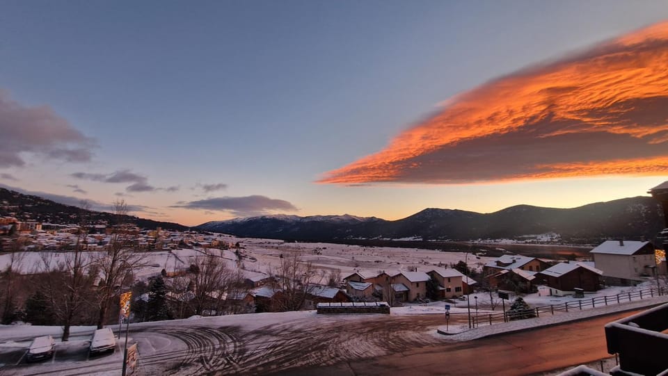 Natural landscape, Winter, Sunrise