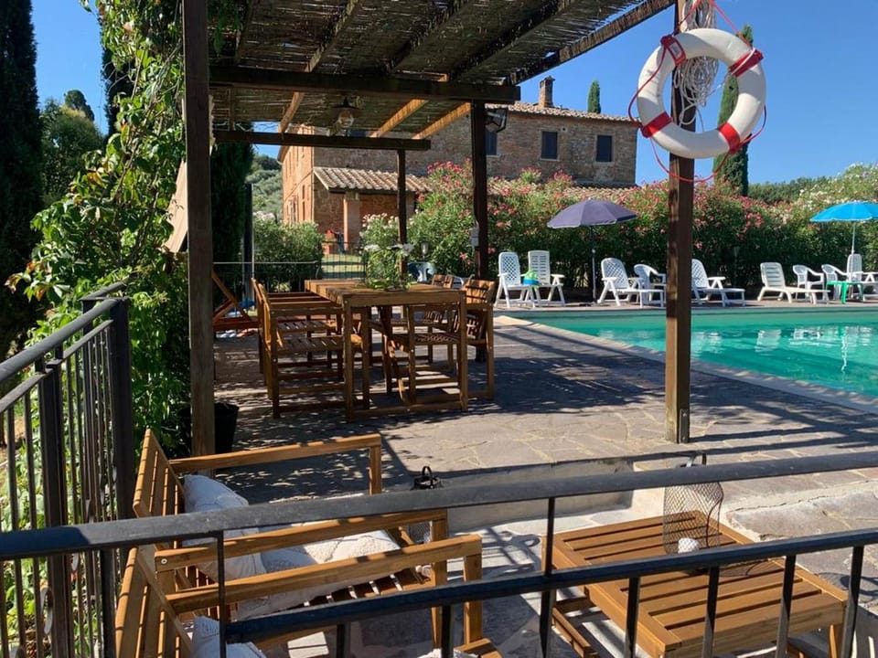Property building, Pool view