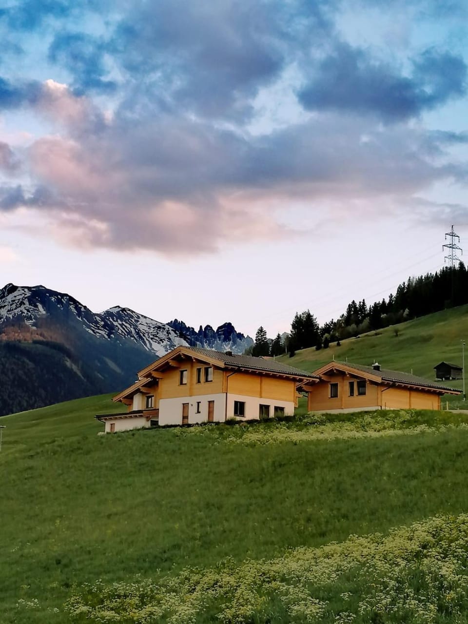 Property building, Natural landscape, Mountain view