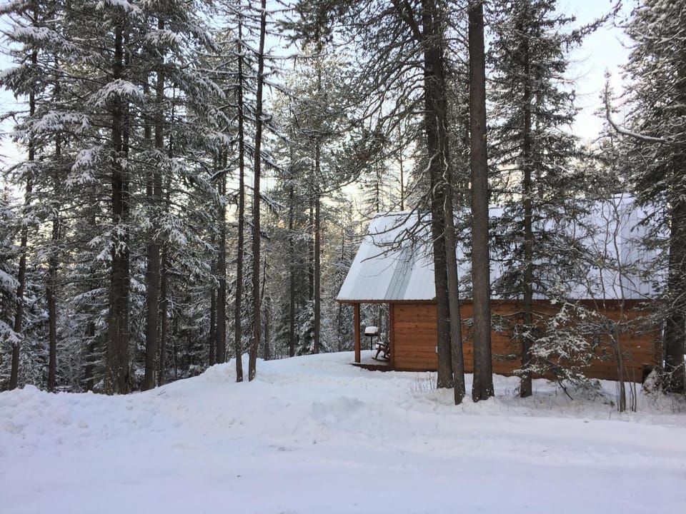 Property building, Natural landscape, Winter, View (from property/room)