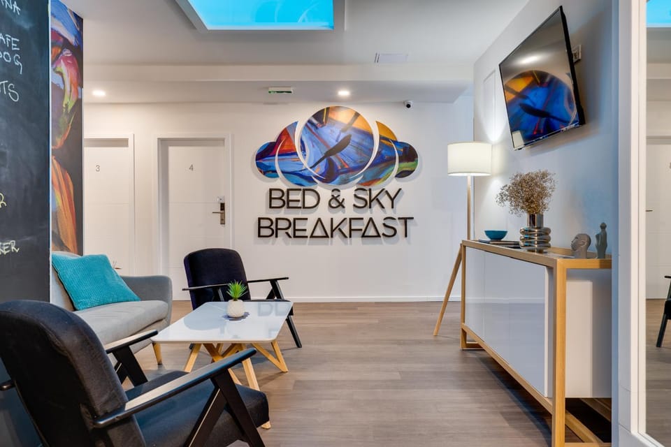 Communal lounge/ TV room, Property logo or sign
