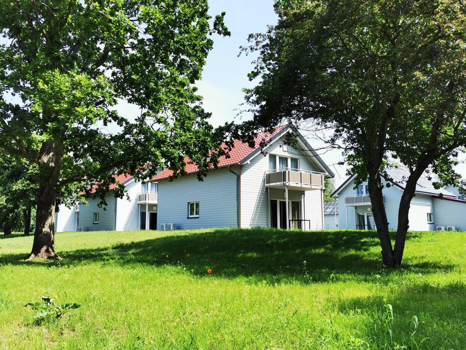 Property building, Garden view