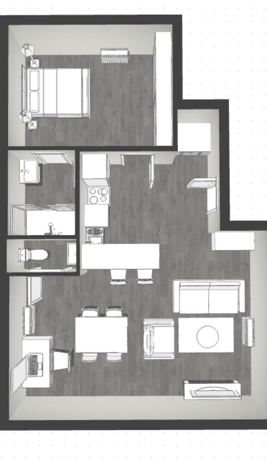 LE MOBILE - Climatisé - Proche de la gare - Centre ville-PROPERTY RENTAL NM Apartment in Nouvelle-Aquitaine