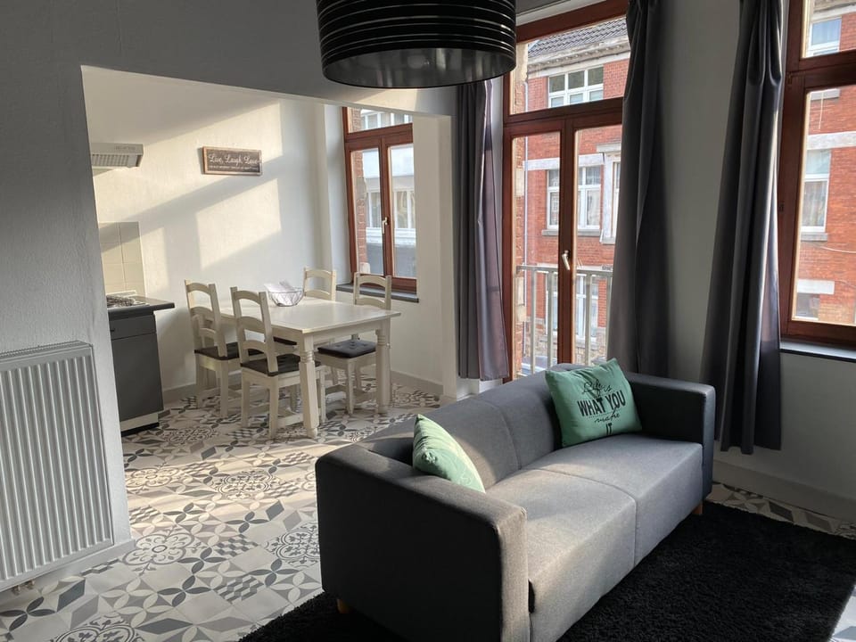 Living room, Seating area, Dining area