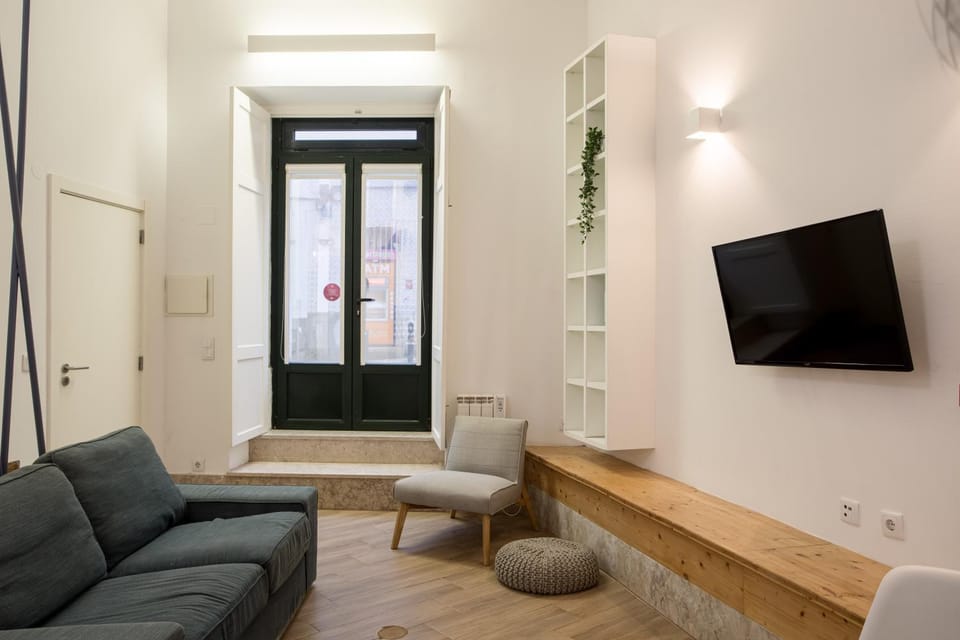 Arroios Urban Escape with Mezzanine Apartment in Lisbon