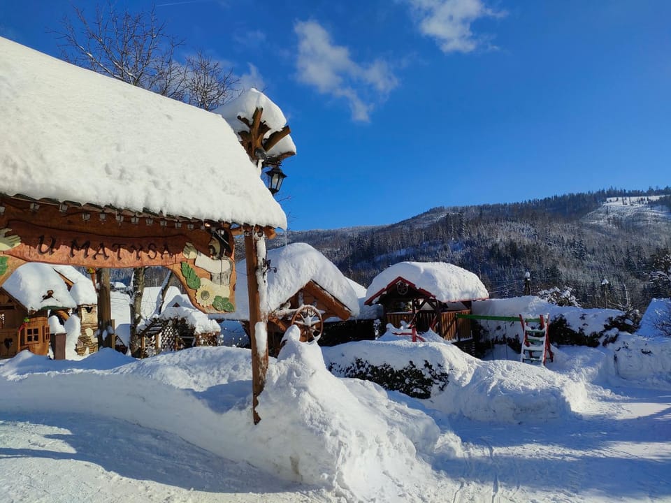 Winter, Mountain view