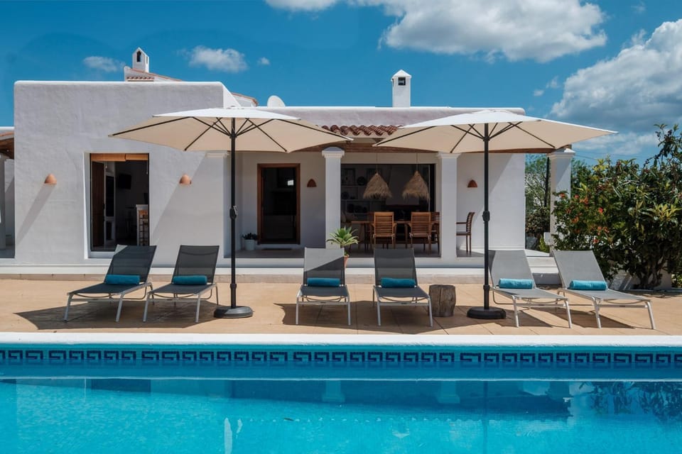 Property building, Living room, Swimming pool