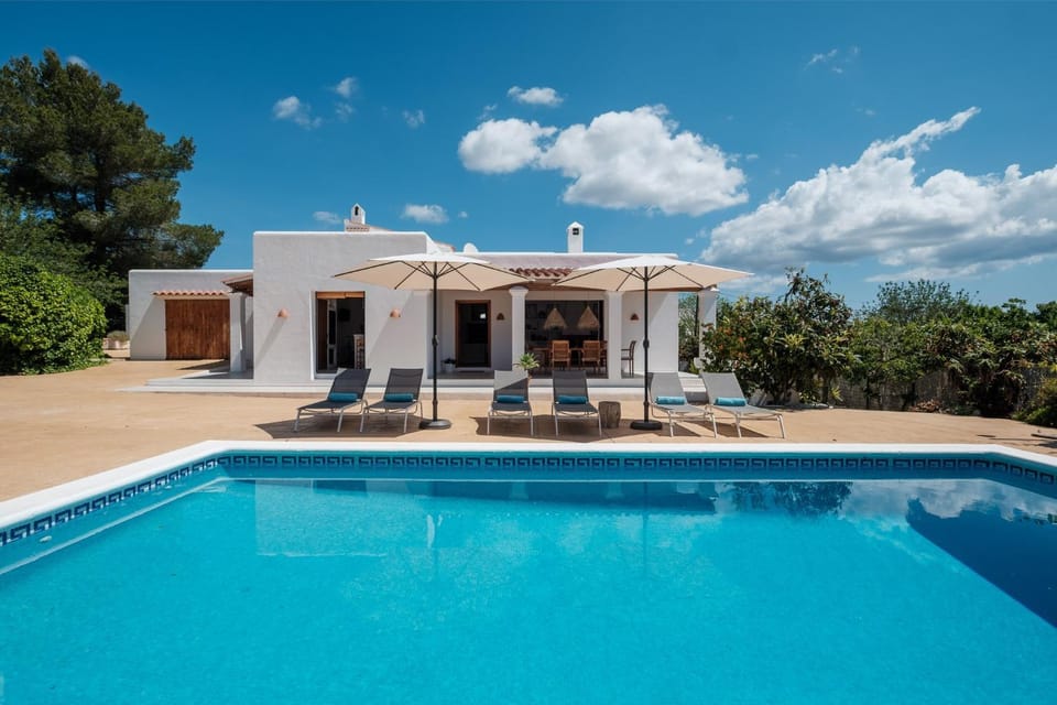 Property building, Living room, Swimming pool