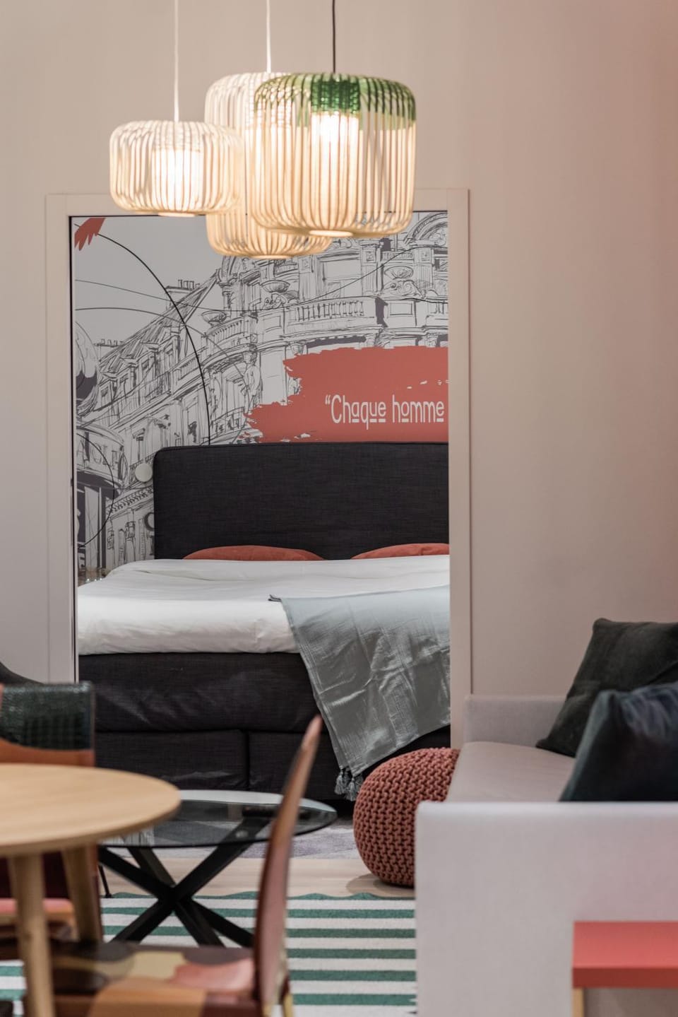 SUITE SARTRE : au cœur de la Rive Gauche, neuf, design, 2/4 personnes Apartment in Paris