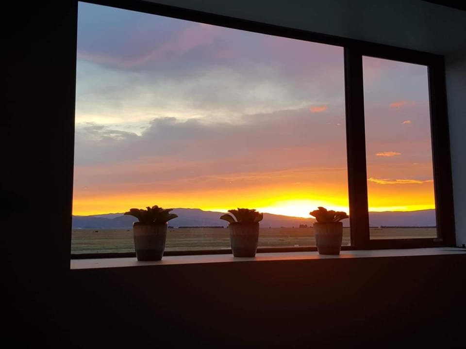 Mountain view, Sunrise, Sunset