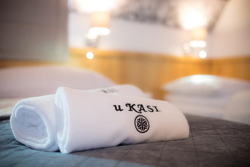 Property logo or sign, towels
