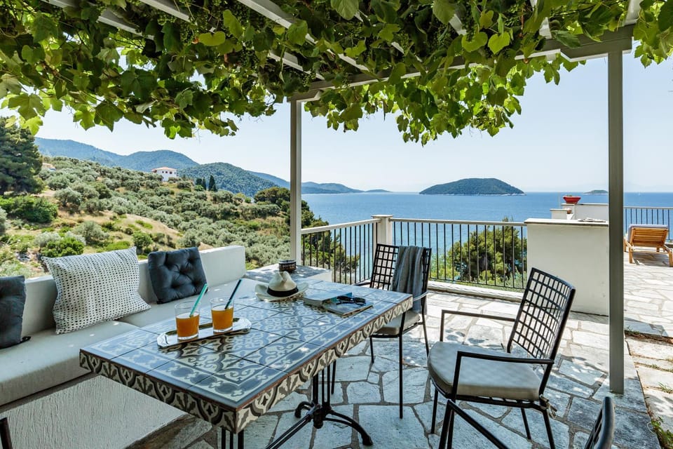 Balcony/Terrace, Mountain view, Sea view
