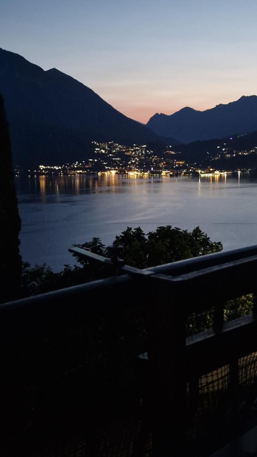 Lake view, Sunset