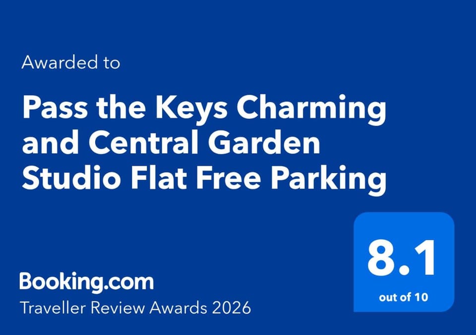 Pass the Keys Charming and Central Garden Studio Flat Free Parking Apartment in Cambridge