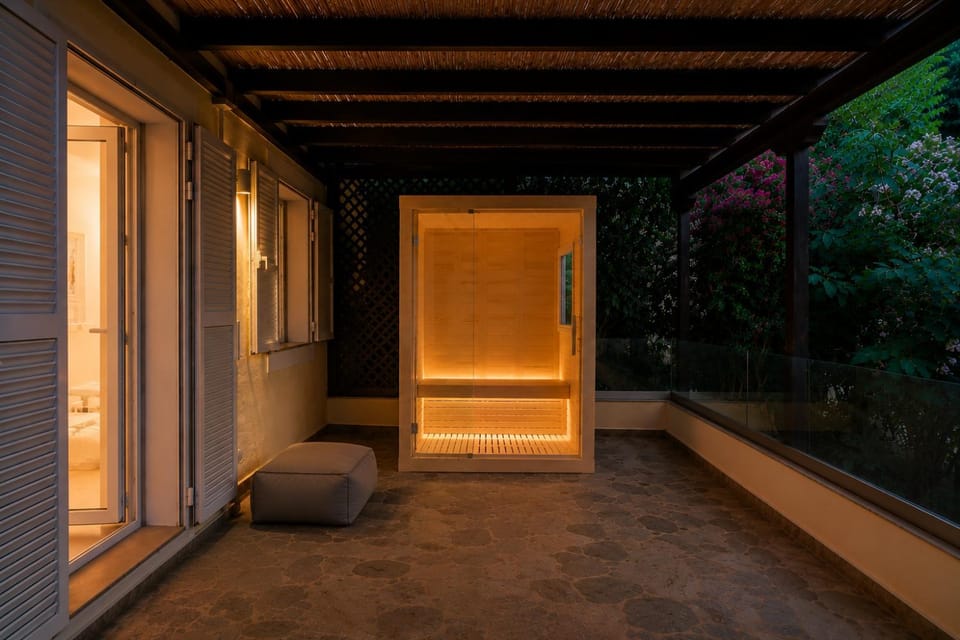 Night, Sauna