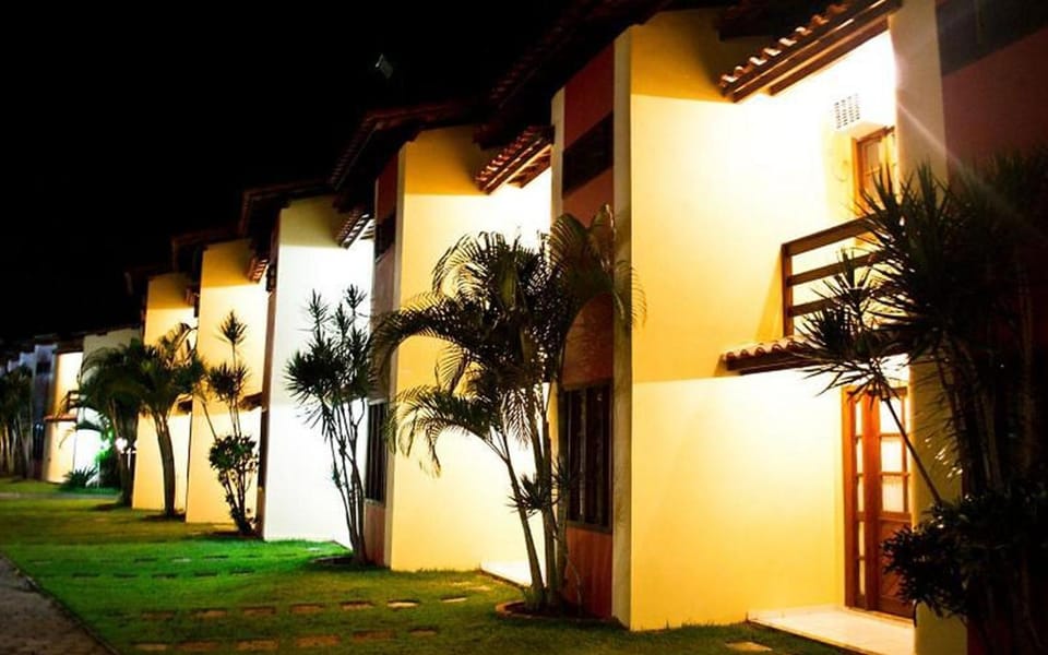 Property building, Garden, Sunset