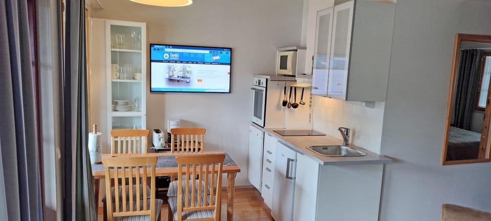 Kitchen or kitchenette, stove, kitchen