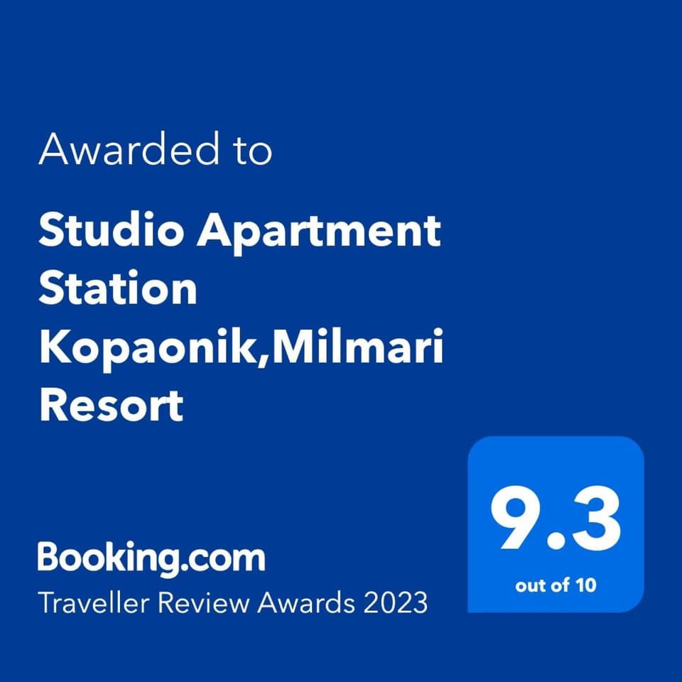 Studio Apartment Station Kopaonik,Milmari Resort Apartment in Serbia