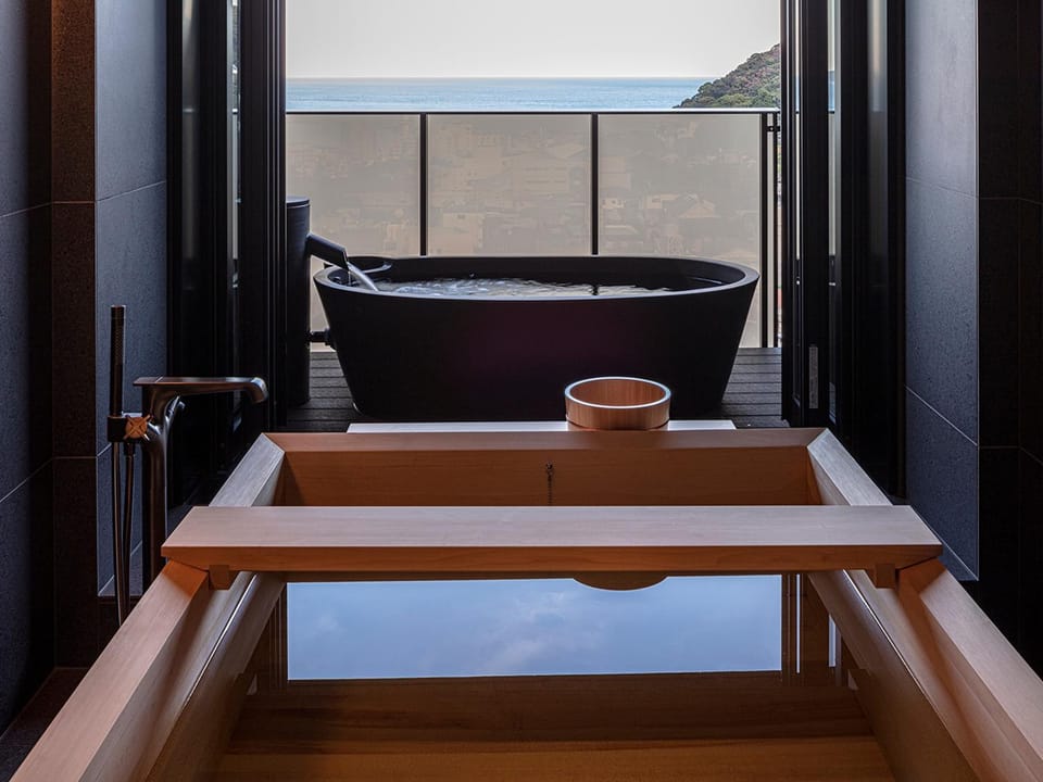 Bathroom, Photo of the whole room, Open Air Bath