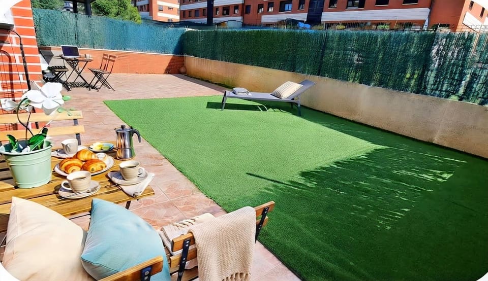 Patio, Garden, Garden view
