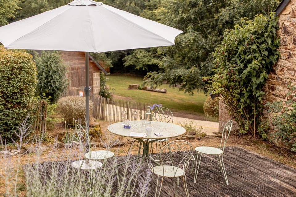 Patio, Spring, Garden, Garden view
