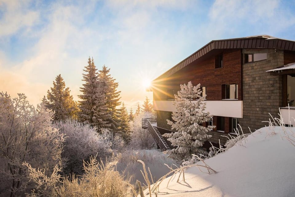 Property building, Day, Natural landscape, Winter
