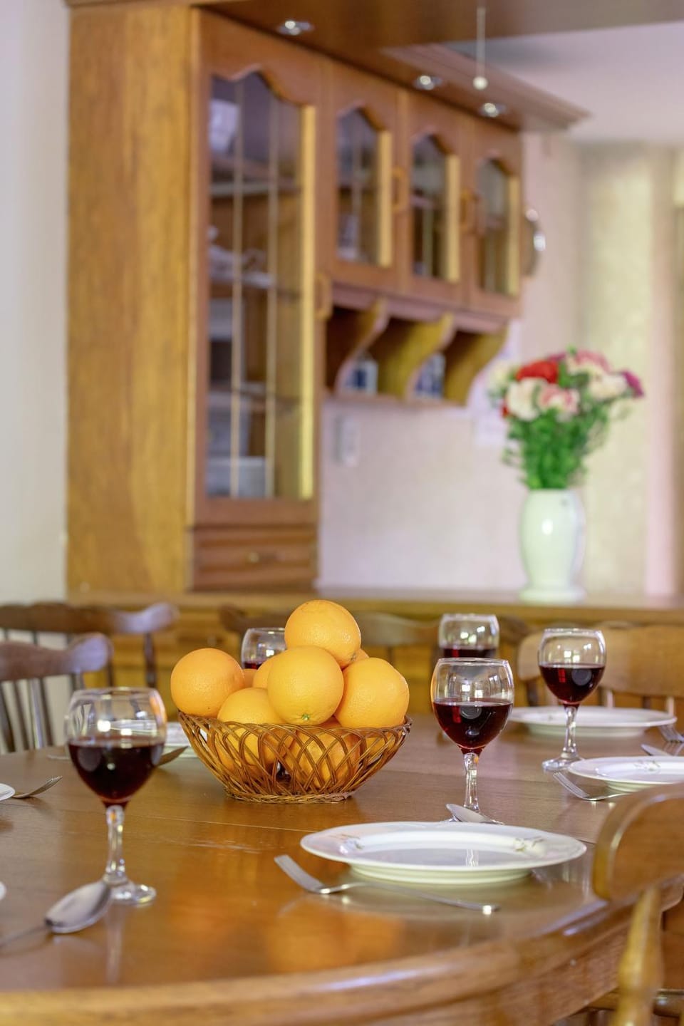 Dining area, Food