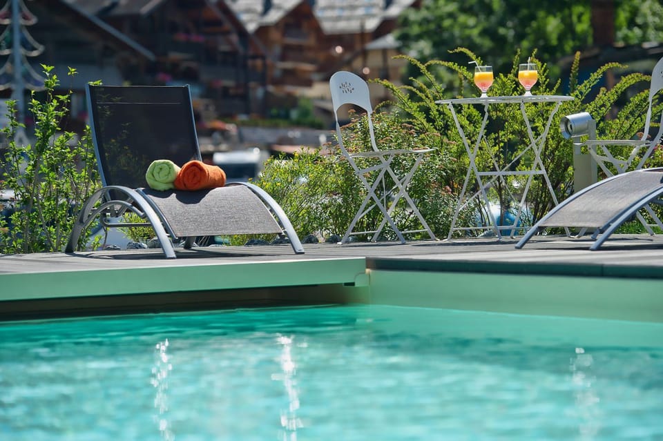 Patio, Day, Summer, Pool view, Swimming pool, Swimming pool, sunbed