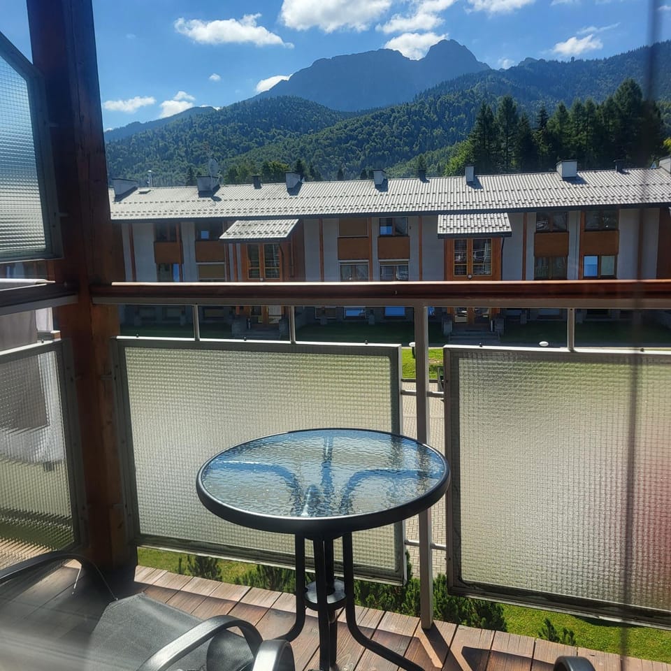 Garden, Balcony/Terrace, Living room, Mountain view, Parking