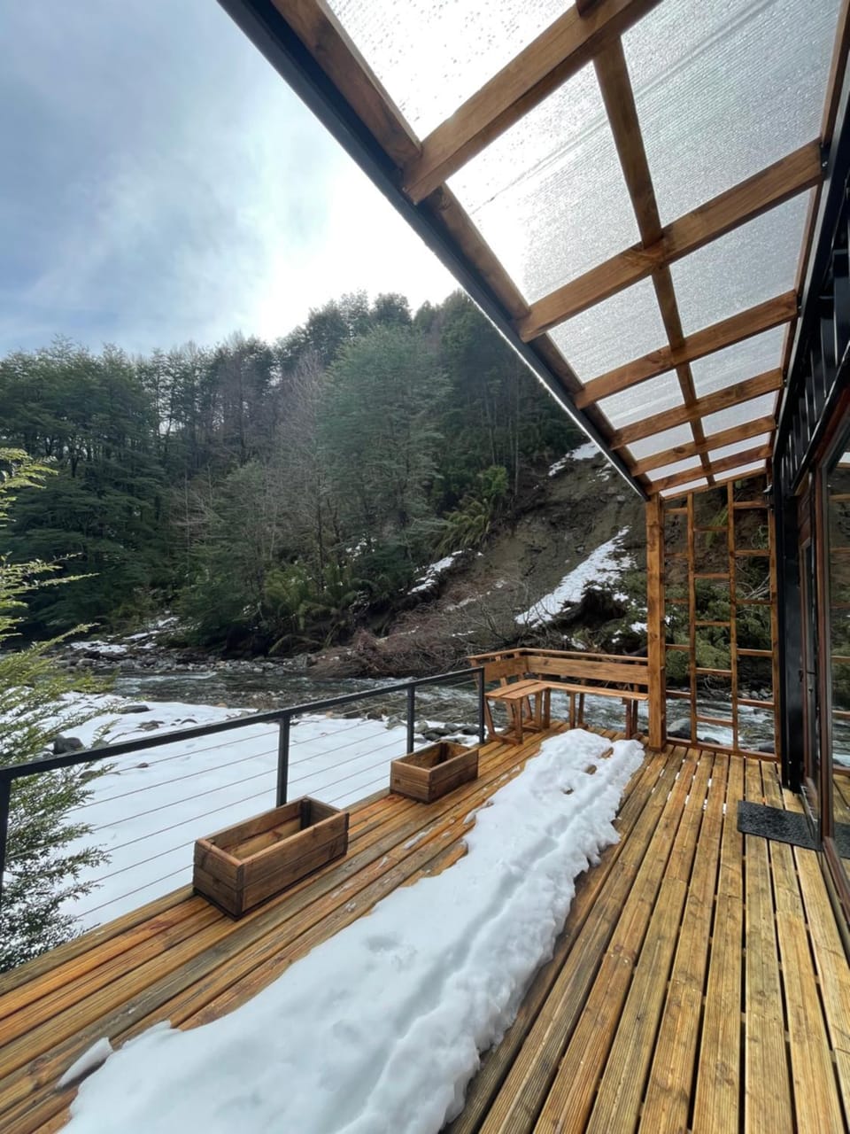 Natural landscape, Winter, Mountain view