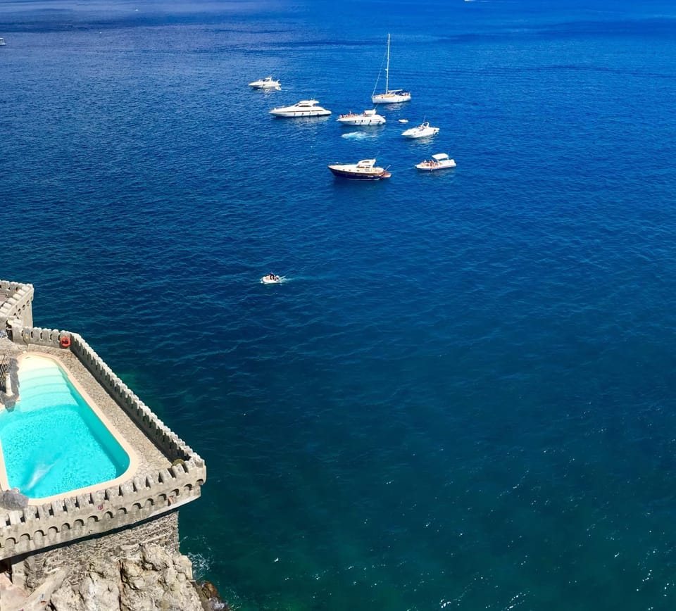 Bird's eye view, On site, Pool view, Sea view, Swimming pool, Swimming pool, sunbed