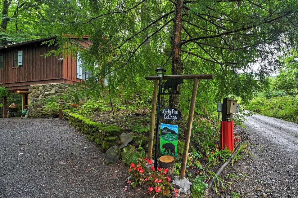 Creekside Cottage Blue Ridge Mountain Escape! House in Upper Hominy