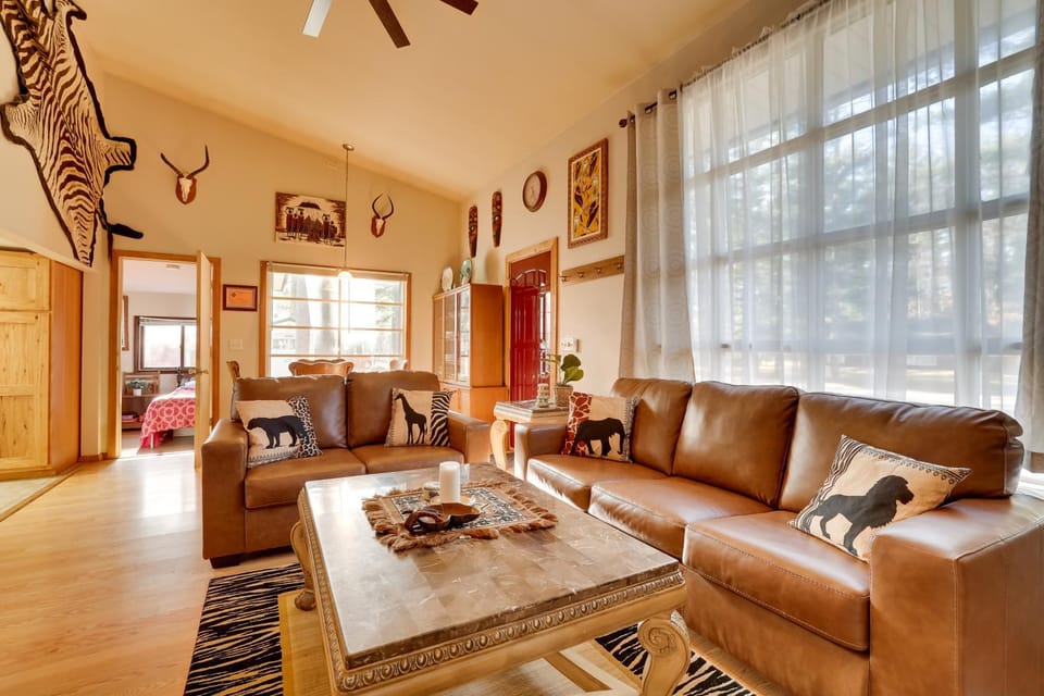 Wisconsin Cabin w/ ATV Trails, Near Lake Arbutus! Cabin in Wisconsin
