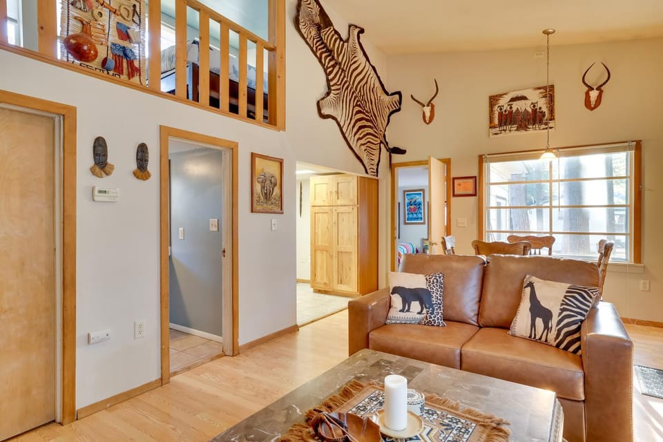 Wisconsin Cabin w/ ATV Trails, Near Lake Arbutus! Cabin in Wisconsin