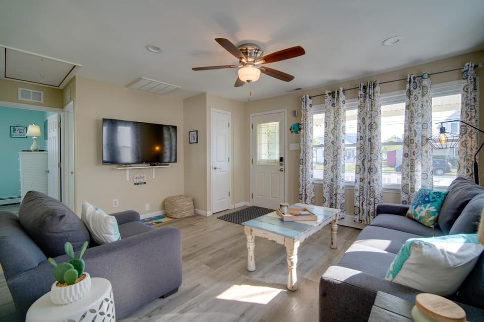 North Wildwood Vacation Rental: 4 Blocks to Beach House in North Wildwood