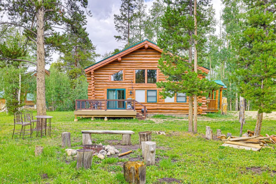 Access to Rocky Mtn Nat'l Park: Grand Lake Cabin Cabin in Rocky Mountain National Park