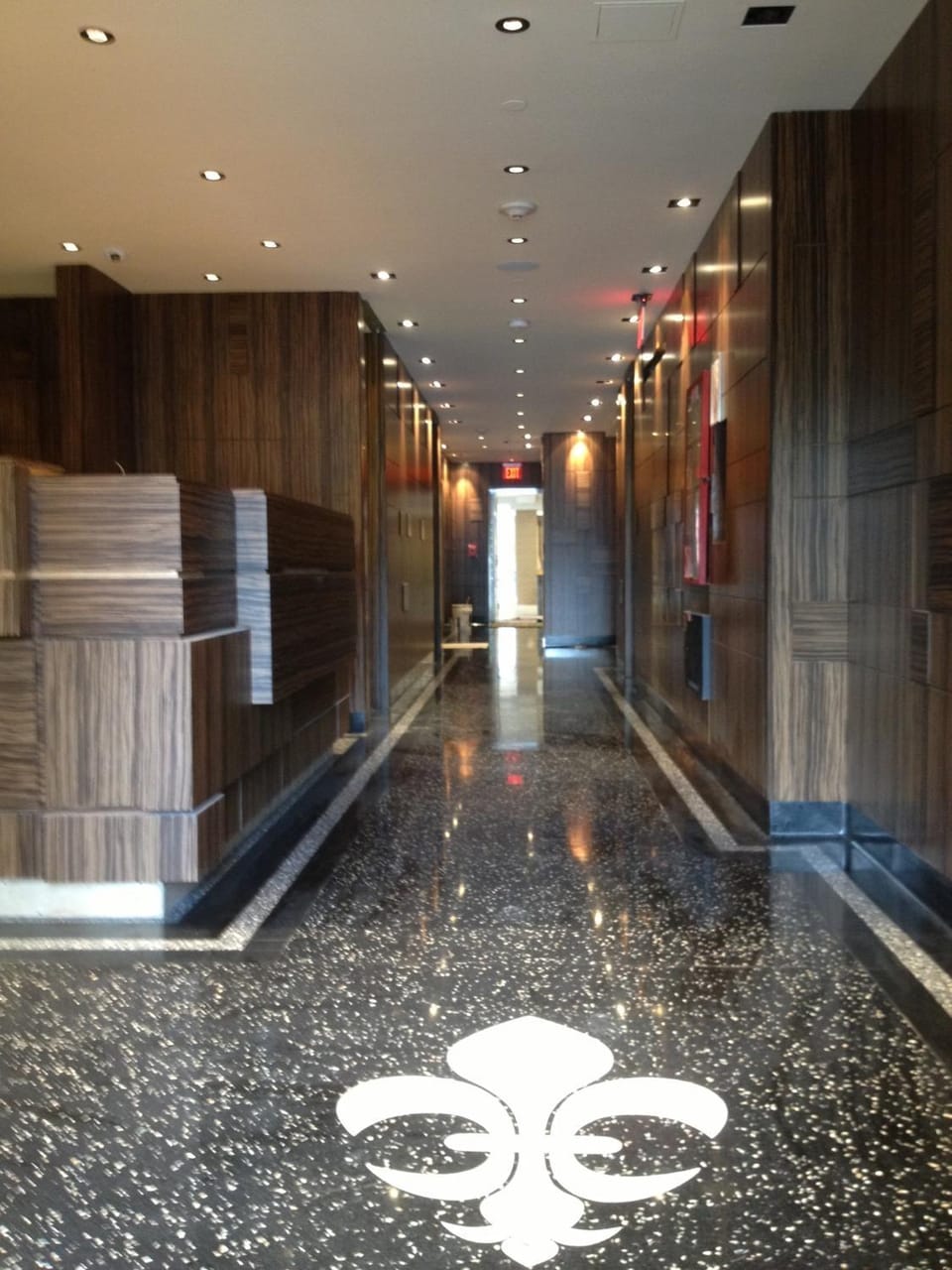 Lobby or reception, Decorative detail