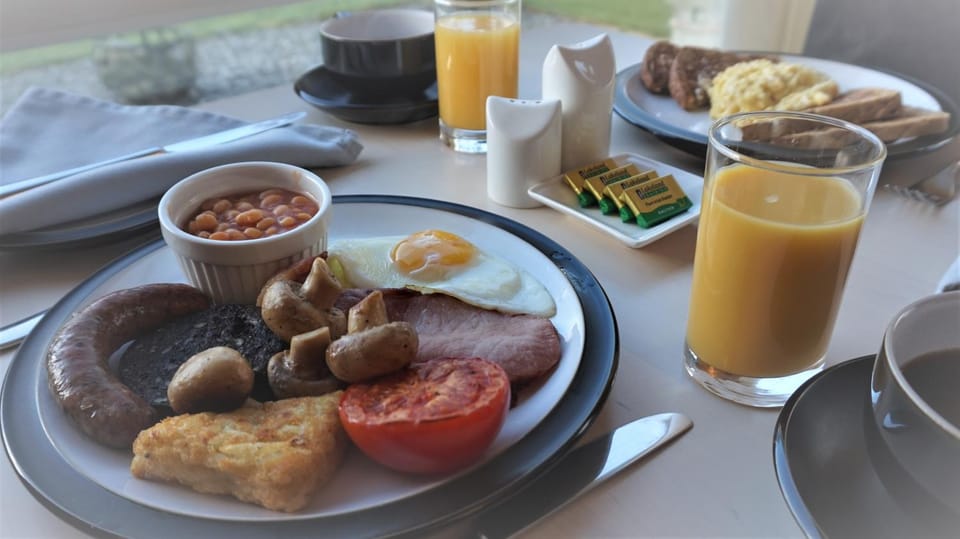 Food close-up, English/Irish breakfast