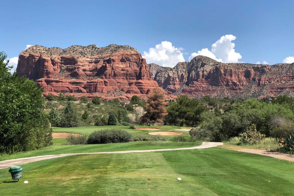 Mtn Views + Hot Tub Access: Sedona Golf Retreat! House in Village of Oak Creek