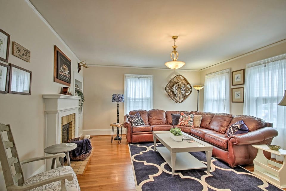 Central Wadesboro Home: Walk to Downtown Shops! House in South Carolina