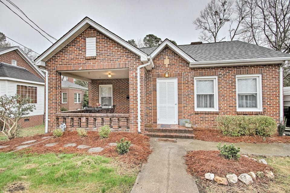 Central Wadesboro Home: Walk to Downtown Shops! House in South Carolina
